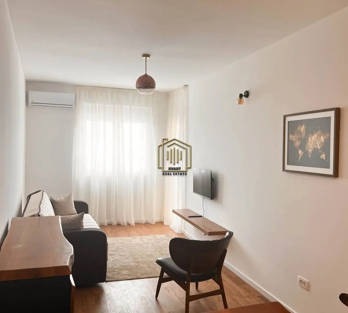 Izdavanje, jednosoban stan, 43m², Zabjelo, Podgorica