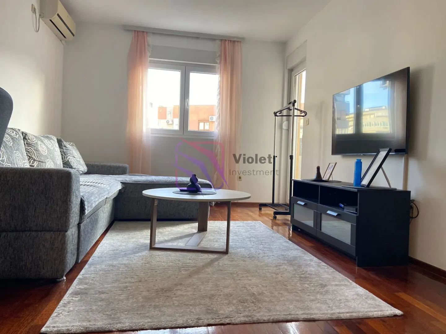 Rent, one bedroom apartment, 47m², Stari Aerodrom, Podgorica
