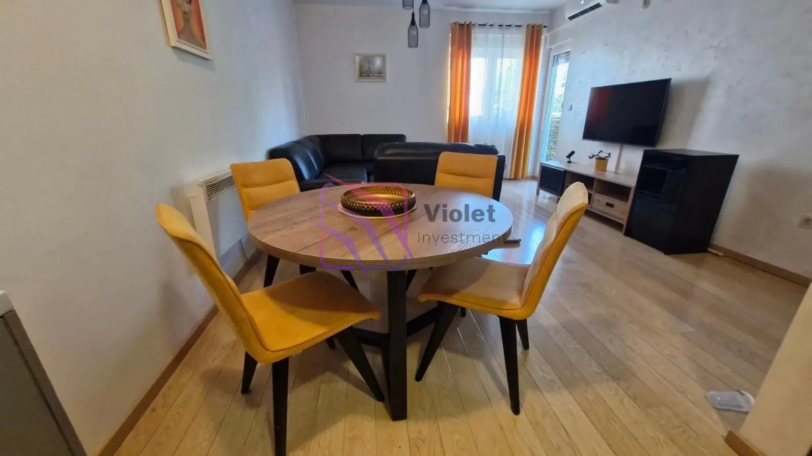 Izdavanje, jednosoban stan, 48m², Drač, Podgorica