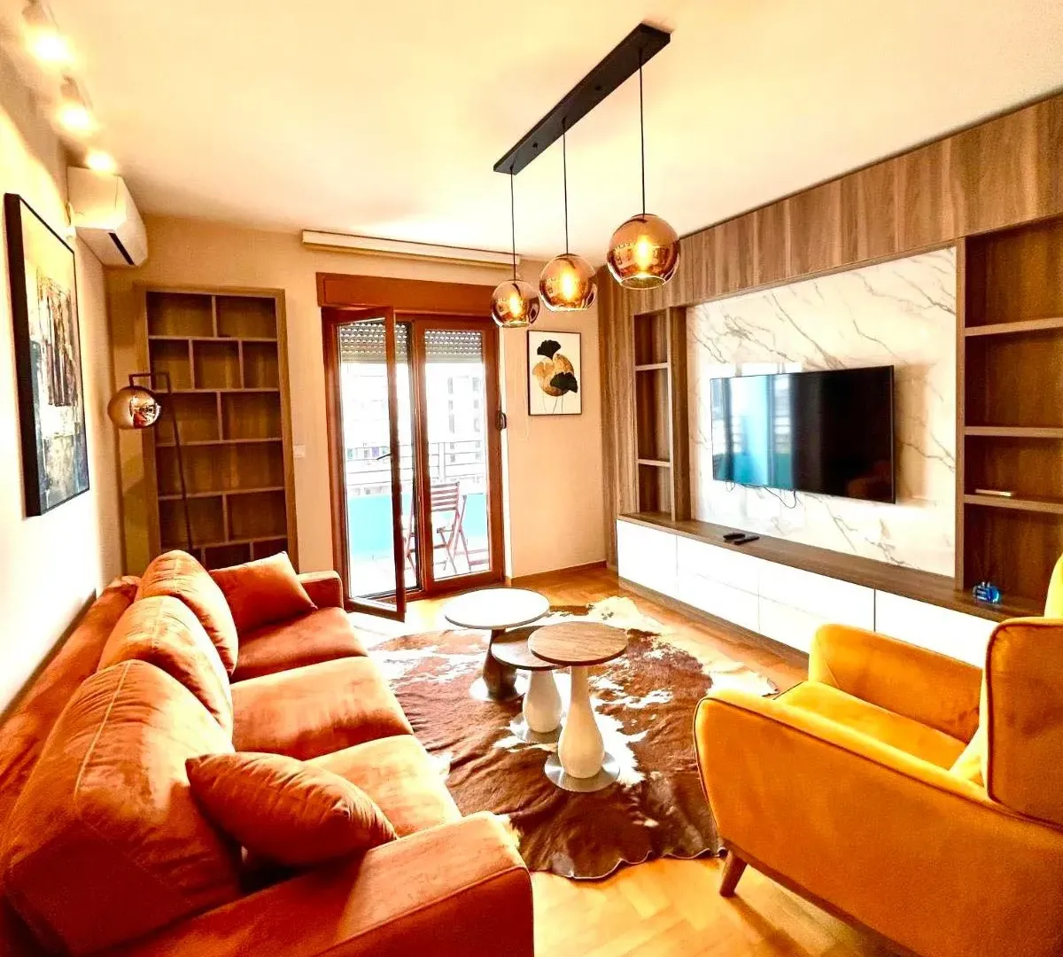 Rent, one bedroom apartment, 55m², Preko Morače, Podgorica