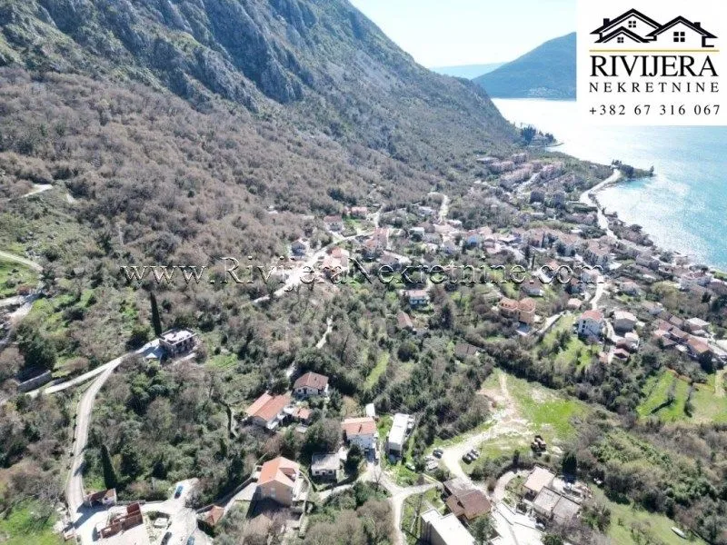 Prodaja, plac, 1241m², Risan, Kotor