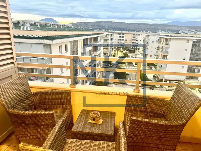 Rent, one bedroom apartment, 55m², City Kvart, Podgorica