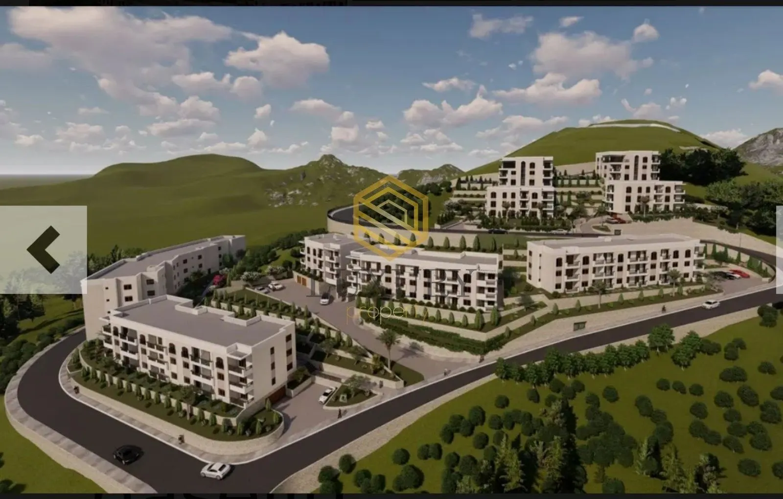 Sale, one bedroom apartment, 46m², Dubovica, Budva
