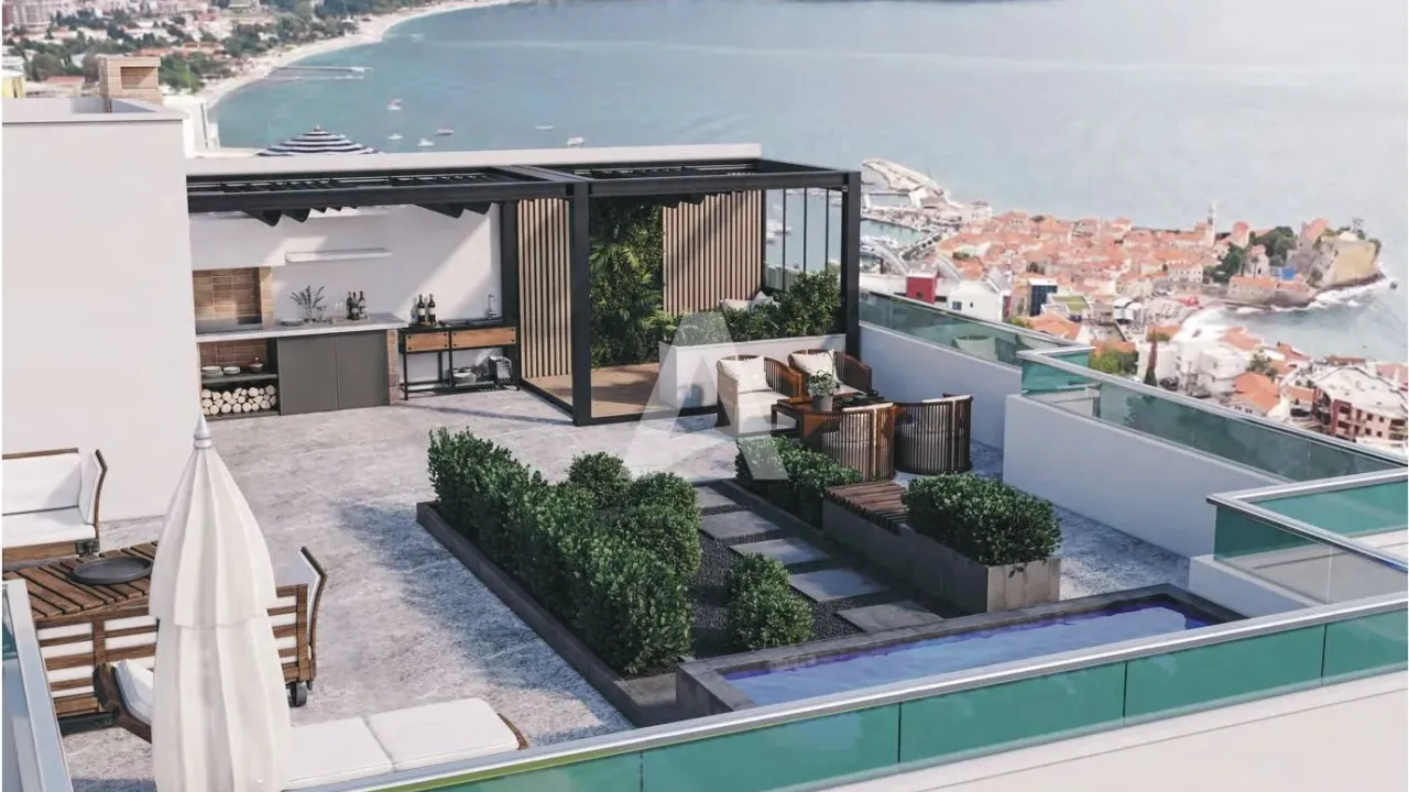 Prodaja, dvosoban stan, 64m², Budva, Crna Gora