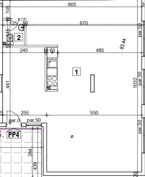 Sale, three bedroom apartment, 72m², Zemun Meandri, Zemun Sve Podlokacije