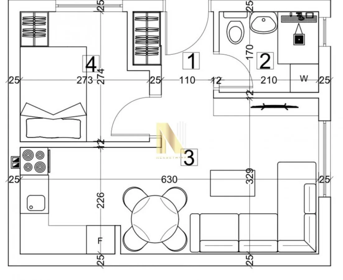 Izdavanje, jednosoban stan, 32m², Adice, Novi Sad Sve Podlokacije