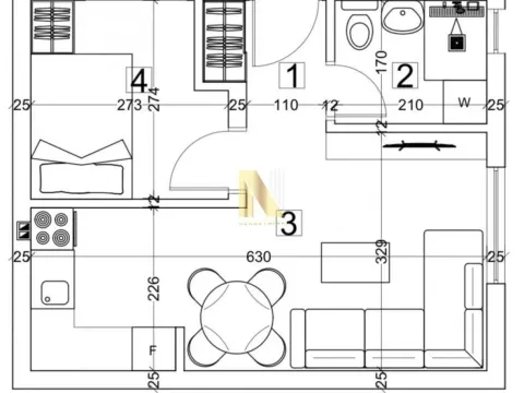 Izdavanje, jednosoban stan, 32m², Adice, Novi Sad Sve Podlokacije - image 9