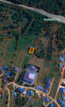 Kastastarski plan lokacije sa ucrtanim parcelama. - image 2