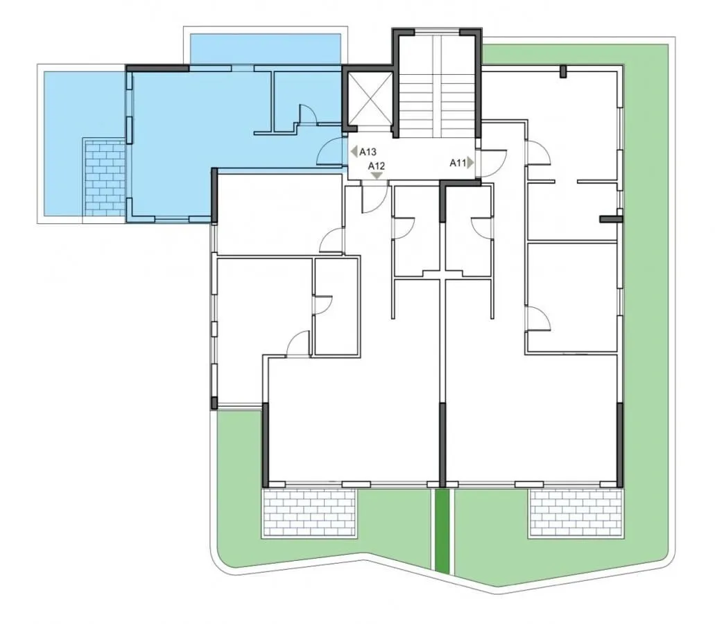 Sale, one bedroom apartment, 41m², Kotor, Crna Gora