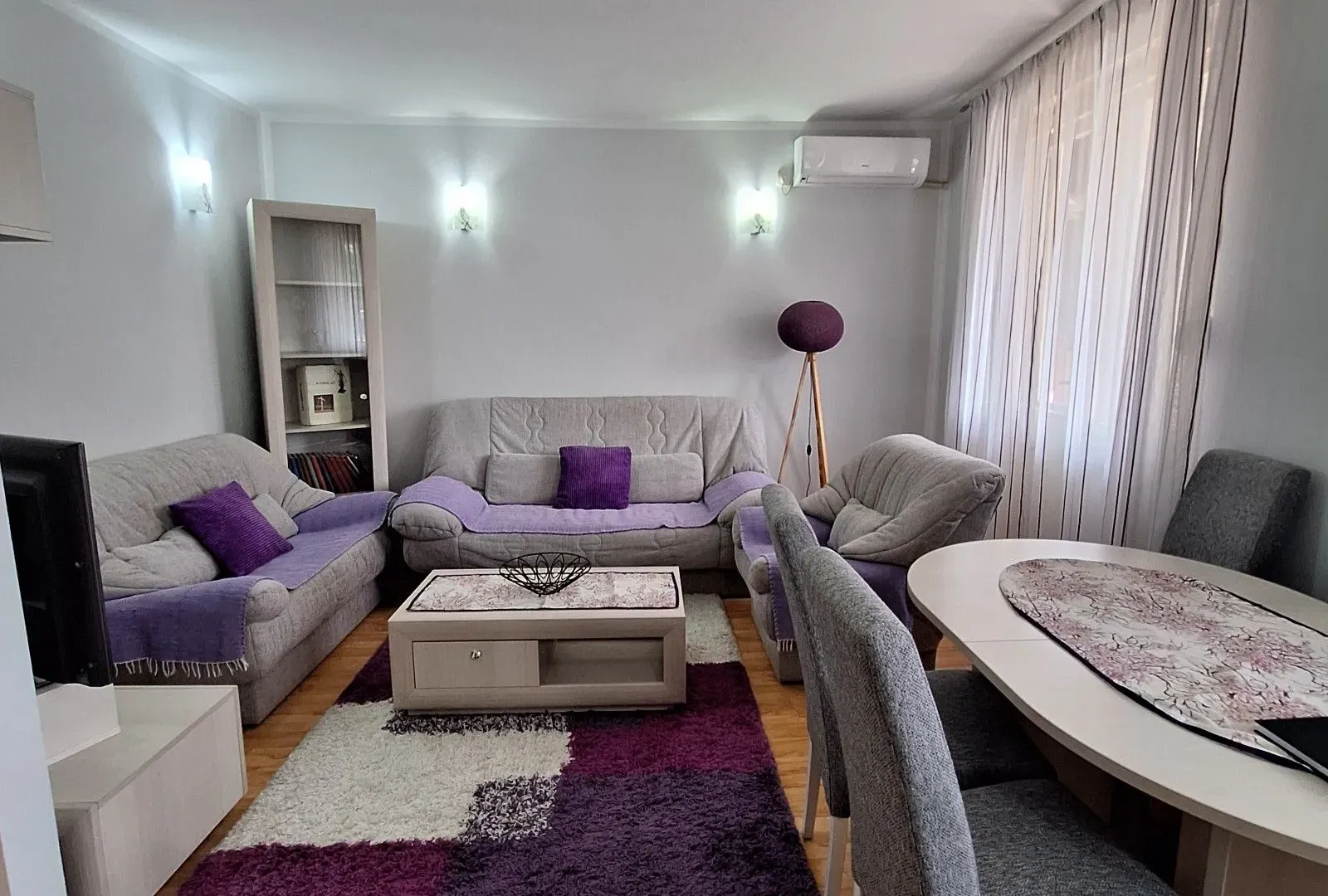 Rent, one bedroom apartment, 60m², Preko Morače, Podgorica