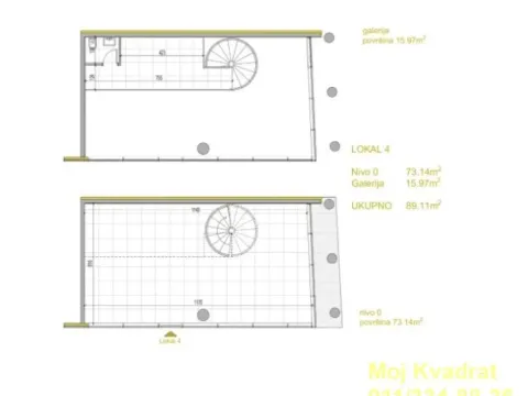 Prodaja, poslovni prostor, 93m², Crveni Krst, Beograd