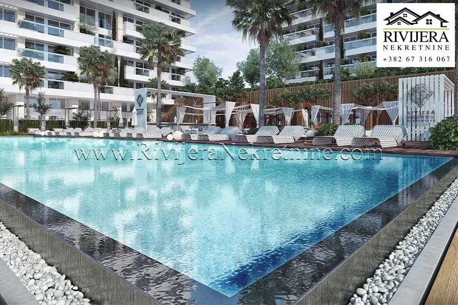 Sale, two bedroom apartment, 50m², Centar, Budva