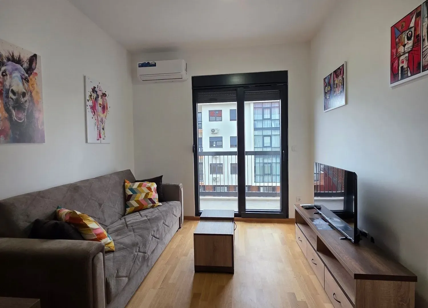 Rent, one bedroom apartment, 37m², Zabjelo, Podgorica