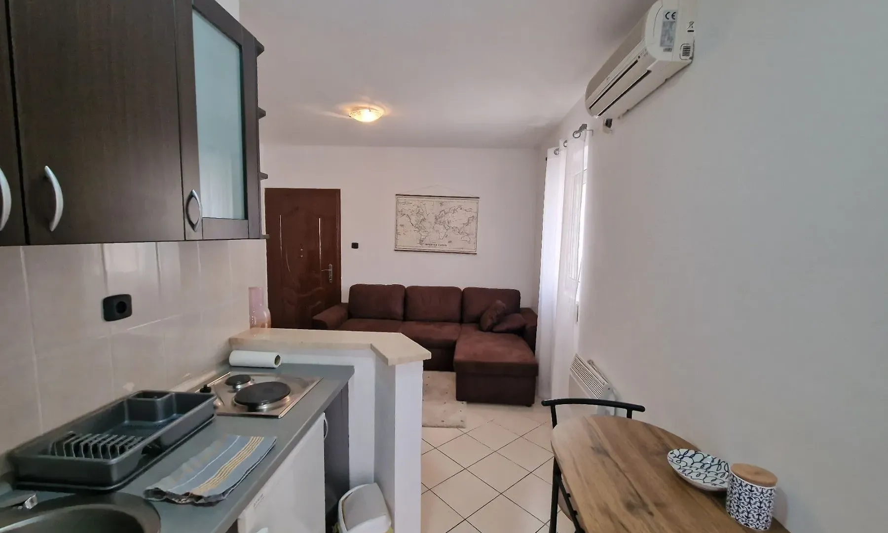 Rent, studio apartment, 21m², Budva, Crna Gora