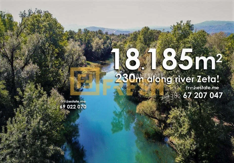 Prodaja, plac, 18185m², Danilovgrad, Crna Gora