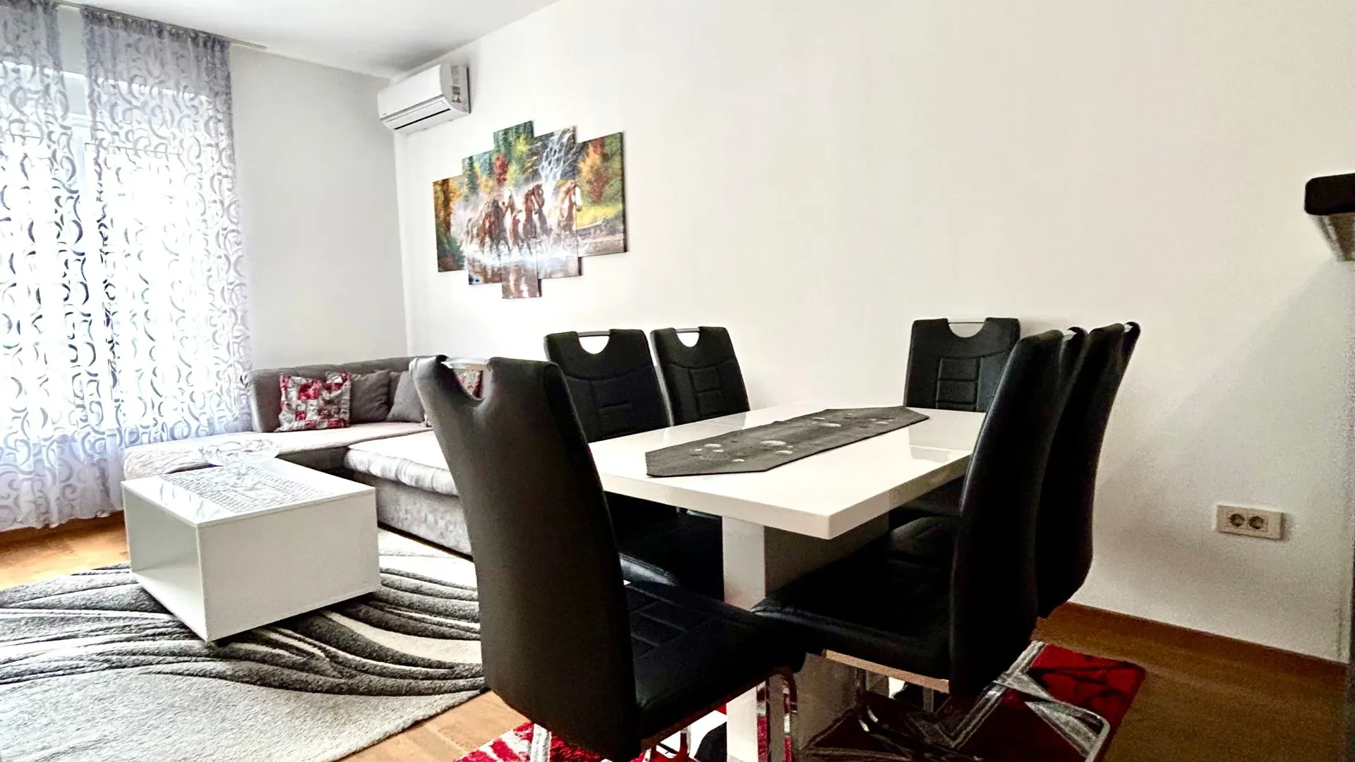 Rent, one bedroom apartment, 45m², Zabjelo, Podgorica