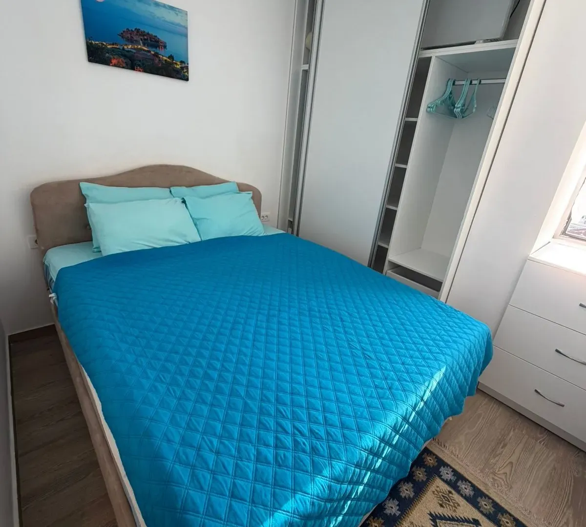 Rent, one bedroom apartment, 45m², Velji Vinogradi, Budva