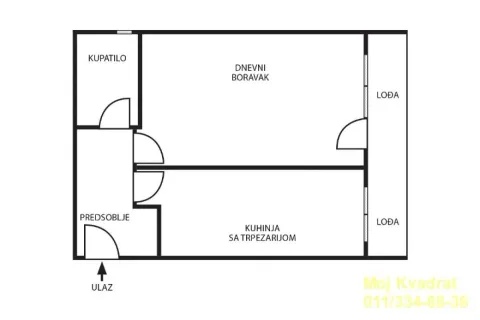 Prodaja, jednosoban stan, 43m², Karaburma, Palilula Sve Podlokacije - image 7