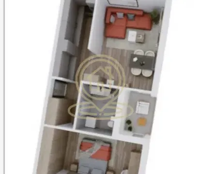 Sale, two bedroom apartment, 50m², Pantelej, Niš - image 3