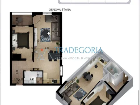 Prodaja, garsonjera, 31m², Bar, Crna Gora - image 16