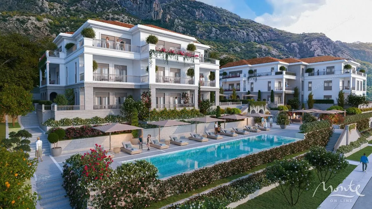 Sale, one bedroom apartment, 52m², Dobrota, Kotor