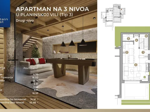 Sale, house, 70m², Kolašin, Crna Gora - image 24