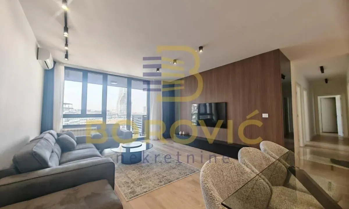 Rent, four bedroom apartment, 115m², Savski Venac, Beograd