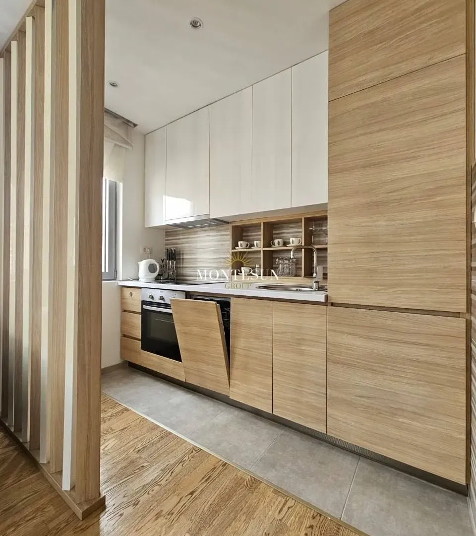 Rent, one bedroom apartment, 43m², Budva, Crna Gora