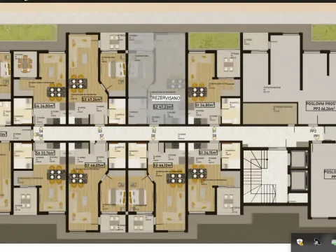 Sale, two bedroom apartment, 75m², Bar, Crna Gora - image 1