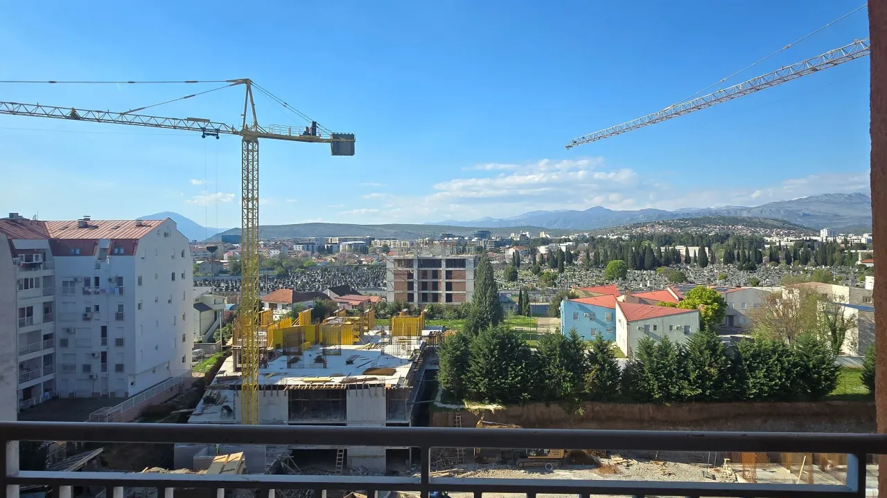 Izdavanje, jednosoban stan, 46m², Zabjelo, Podgorica