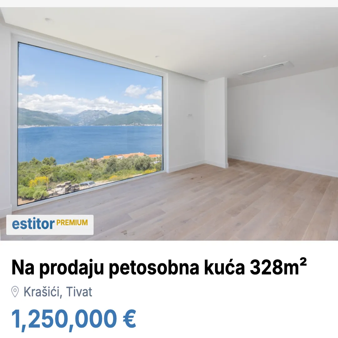 Sale, house, 328m², Krašići, Tivat