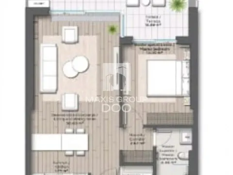 Prodaja, dvosoban stan, 69m², Savski Venac, Beograd - image 3