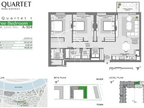 Prodaja, četvorosoban stan, 117m², Beograd Na Vodi, Beograd - image 2