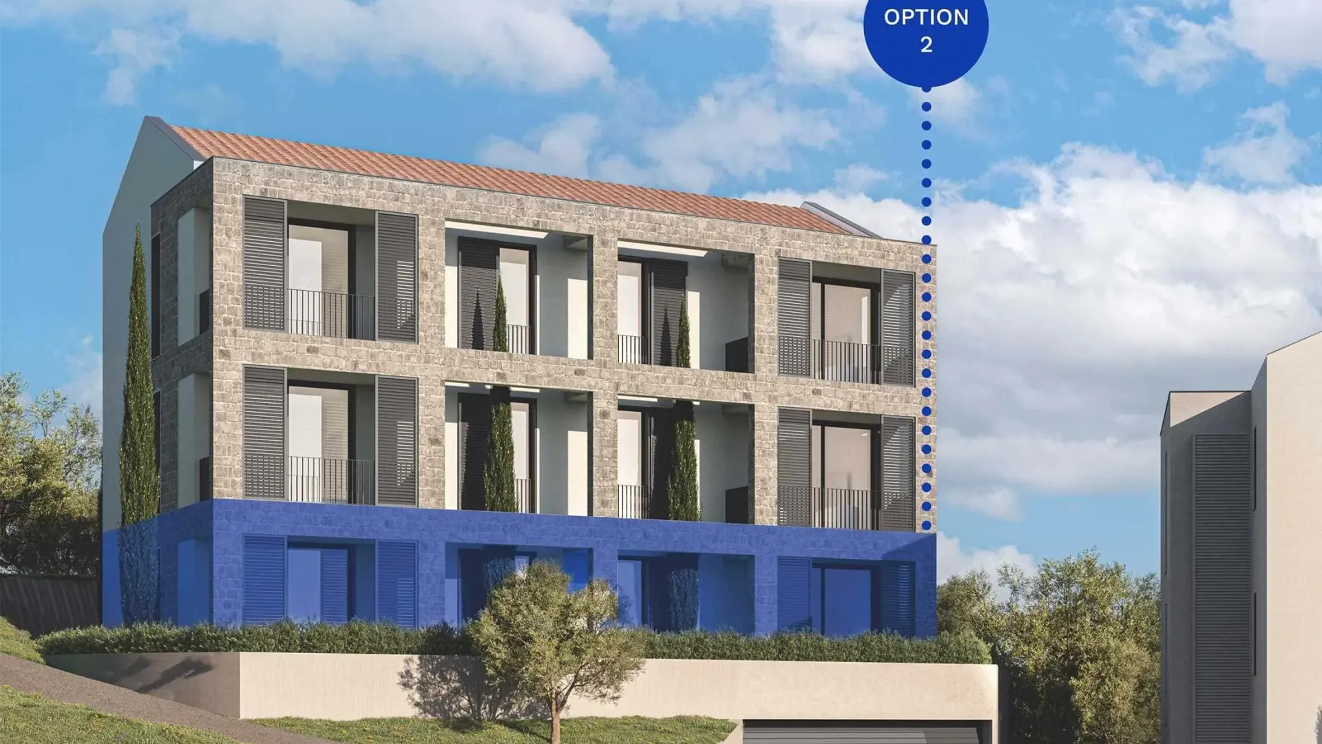 Prodaja, stan, 46m², Tivat, Crna Gora