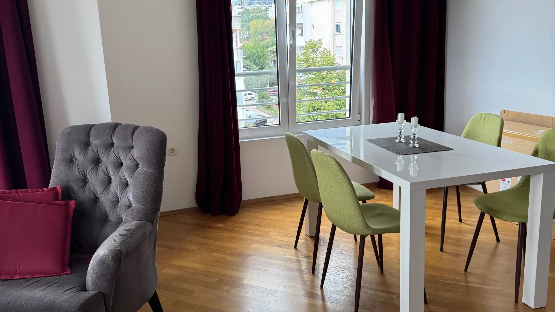Rent, one bedroom apartment, 55m², Rozino, Budva