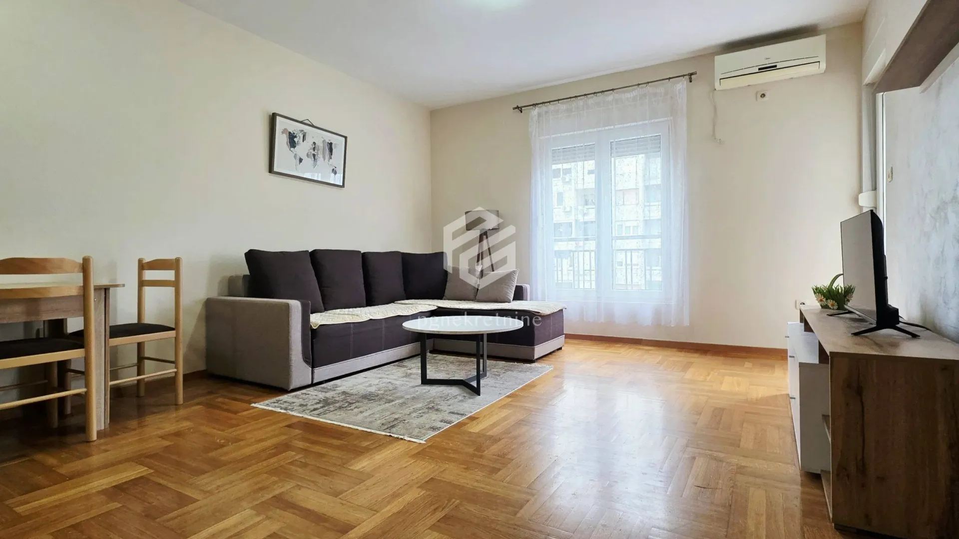 Rent, one bedroom apartment, 52m², Tuški Put, Podgorica