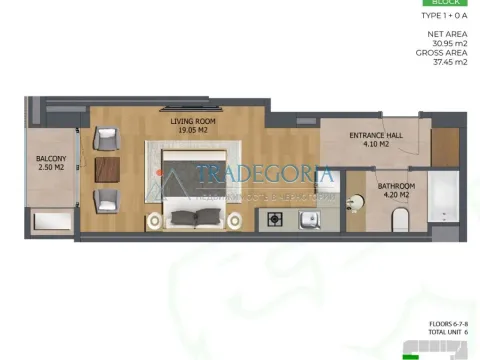 Prodaja, stan, 31m², Bar, Crna Gora - image 25