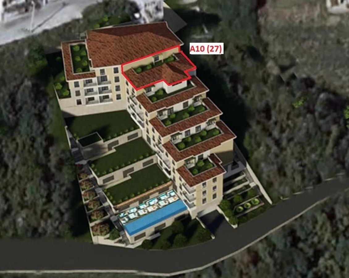 Sale, one bedroom apartment, 59m², Budva, Crna Gora