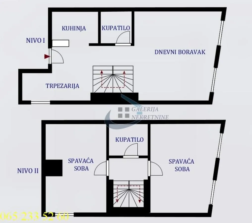 Prodaja, trosoban stan, 88m², Stari Grad, Beograd