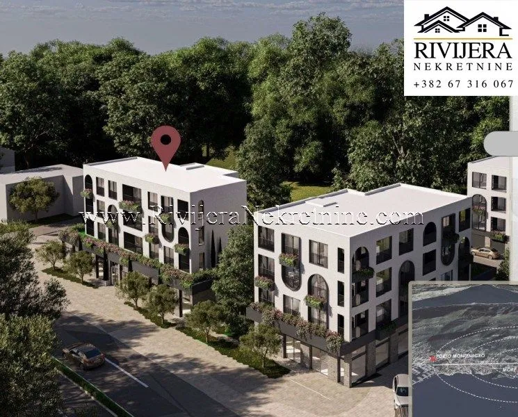 Prodaja, jednosoban stan, 50m², Kava, Tivat