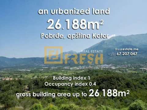 Prodaja, plac, 26188m², Kotor, Crna Gora - image 1