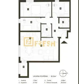 Prodaja, trosoban stan, 81m², Zagorič, Podgorica - image 5