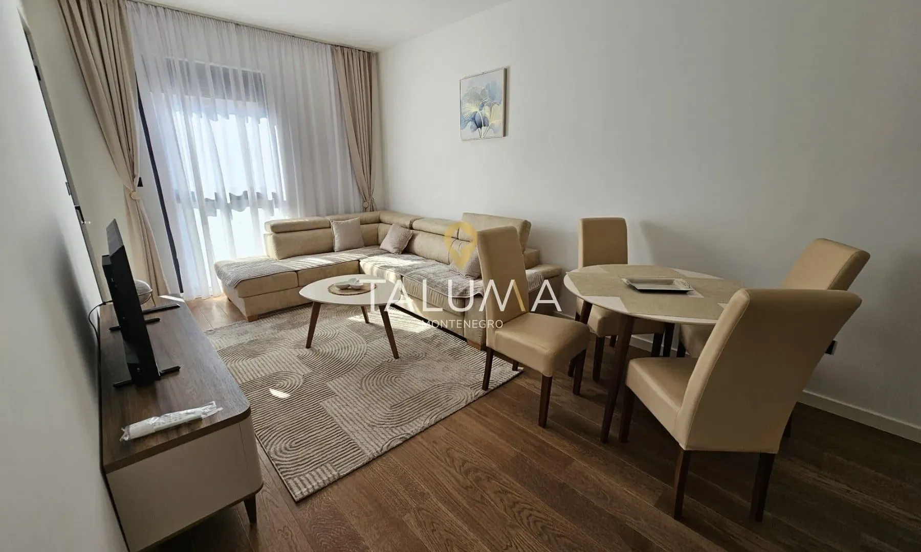 Rent, one bedroom apartment, 47m², Centar, Podgorica