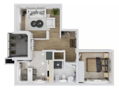 Sale, one bedroom apartment, 48m², Utjeha, Bar - image 8