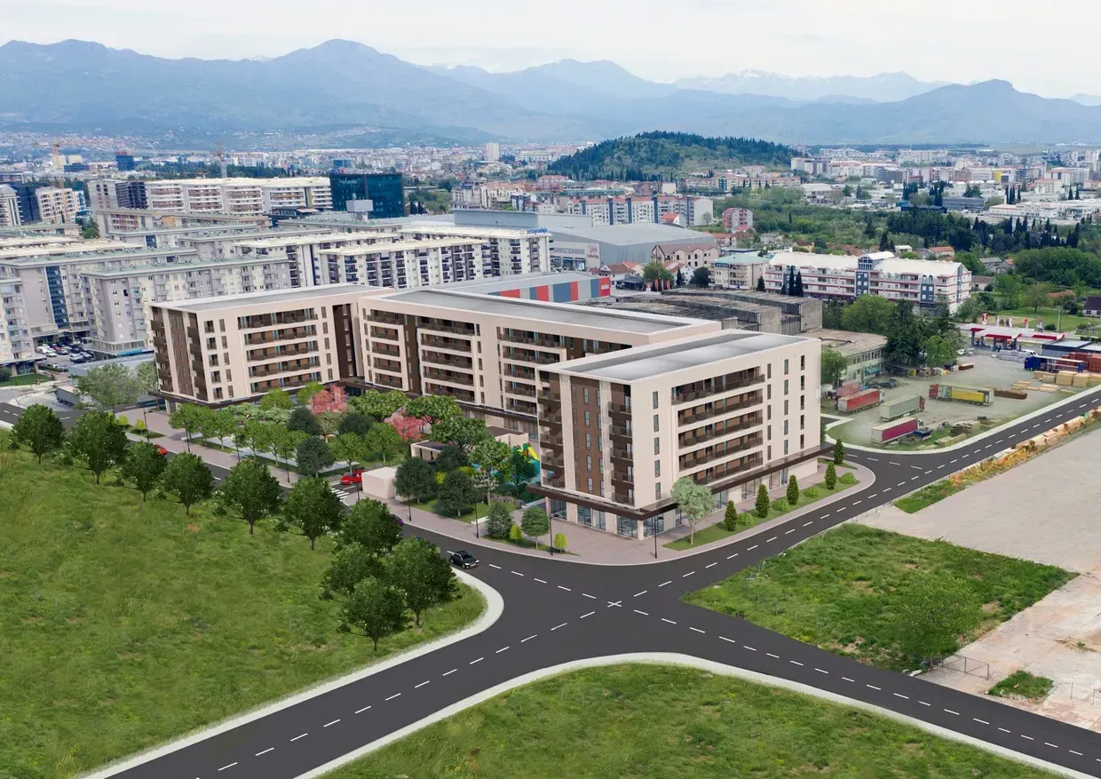 Rent, one bedroom apartment, 45m², City Kvart, Podgorica