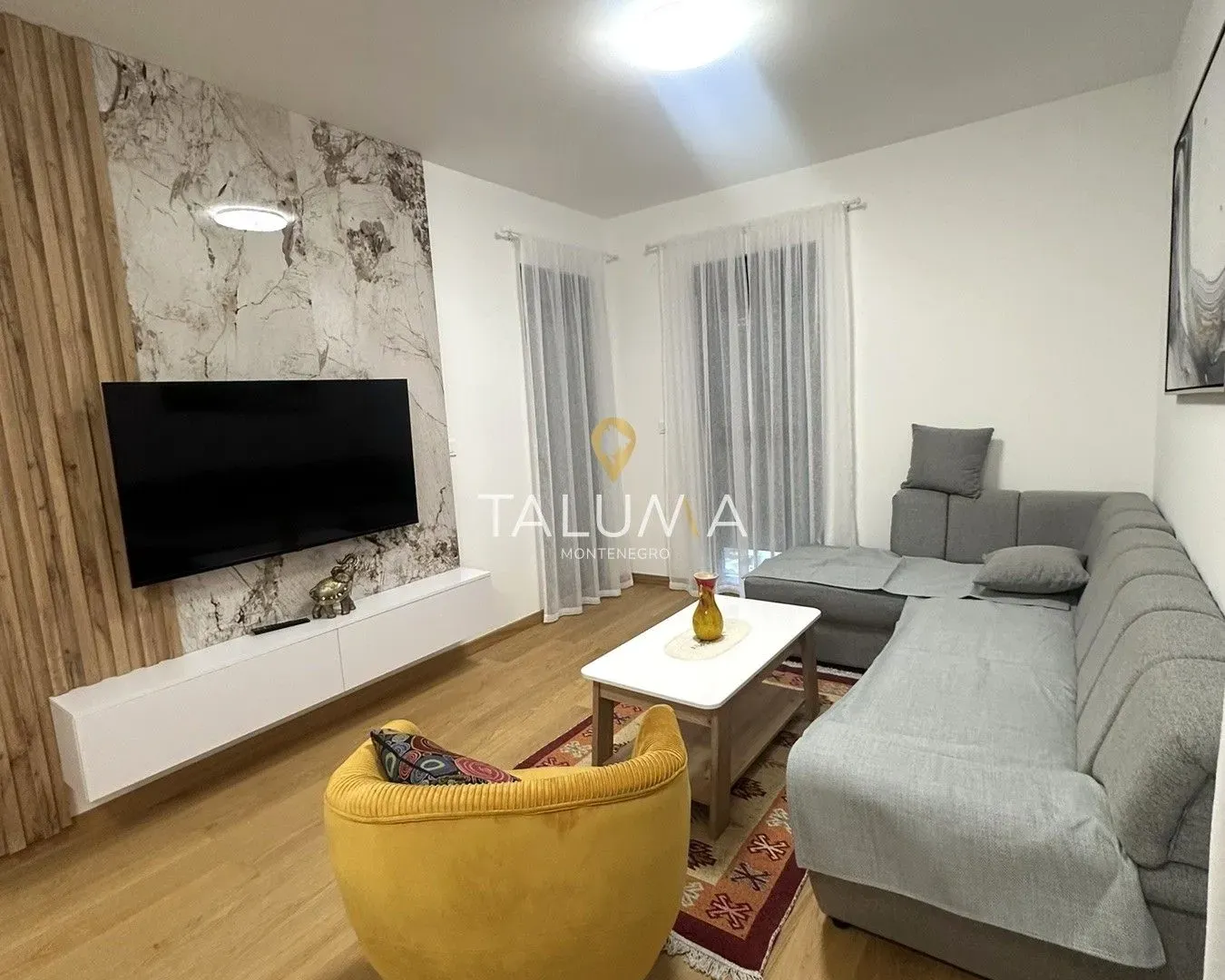 Rent, one bedroom apartment, 45m², City Kvart, Podgorica