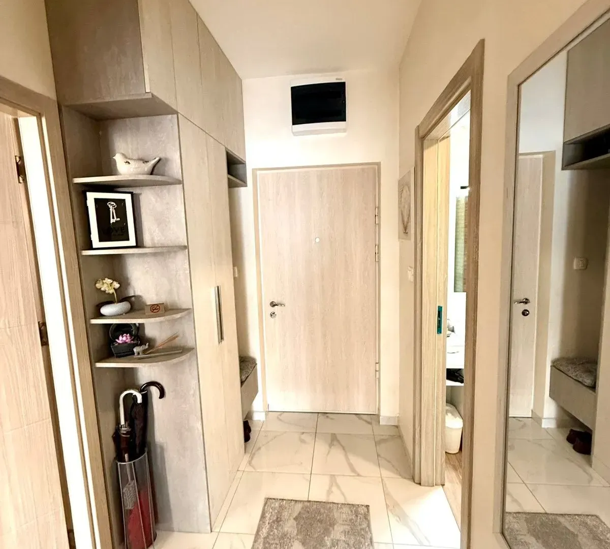 Rent, one bedroom apartment, 45m², Pobrežje, Podgorica