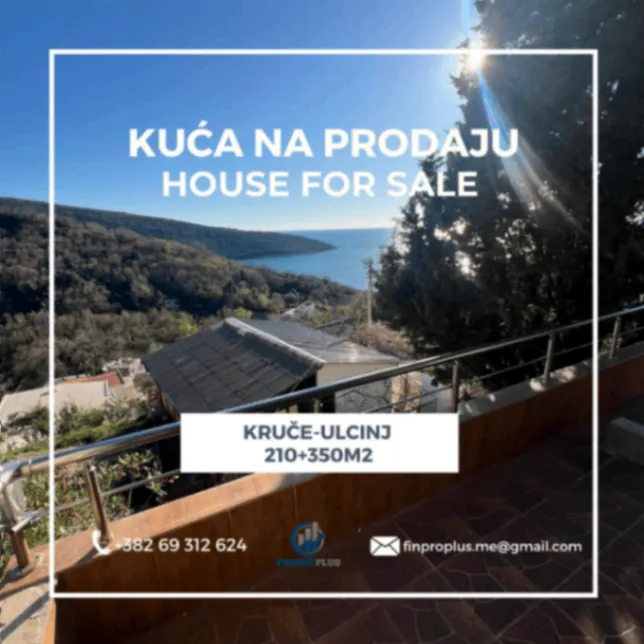 Prodaja, kuća, 210m², Kruče, Ulcinj