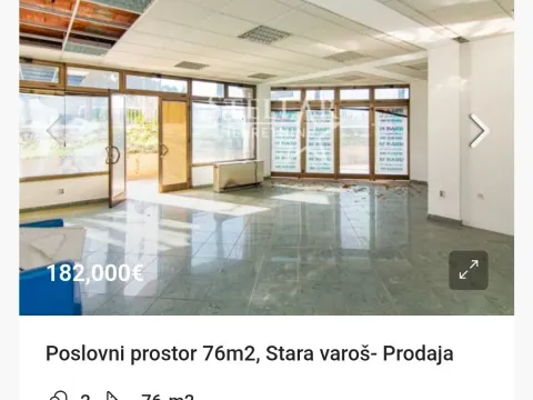 Poslovni prostor in Stara Varoš