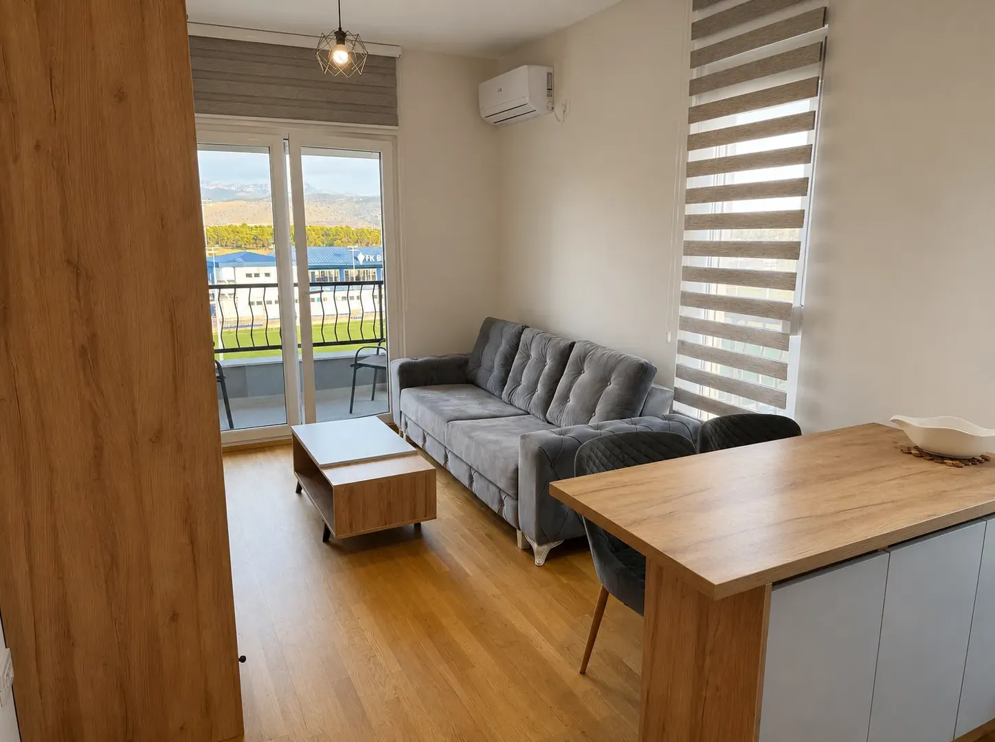 Izdavanje, garsonjera, 27m², Stari Aerodrom, Podgorica